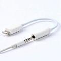 For iPhone/Apple Genuine Audio Headphone iPhone Converter Handsfree Music 3.5mm Jack Adapter Original iPhone Jack Connector Hi Density - iPhone Handsfree Connector / Jack Having iPhone Convertor Light Weight Connector. 