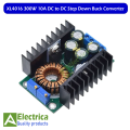 XL4016 300W 10A DC to DC Step Down Buck Converter Module 7-32V to 0.8-28V,9A by Electrica. 