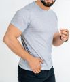 Tee Shirt for Men Heather Grey. 