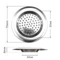 Stainless Steel Sink Drain Strainer for Kitchen Bathroom Drain Strainer Floor Drain Cover. 