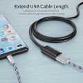 USB3.0 Extension Cable USB Male to Female Extended Data Line Sync Power Wire Connector Kable for Laptop PC PS5 SSD Mouse Printer. 