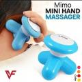 Mimo Mini Hand Electric Body Massager – Full Body Relaxer & Pain Relief Machine for Women & Men | Portable 360° Triangle Vibrational Massage Gun | Mini Massager with USB Cable & 3 AAA Battery AC DC. 