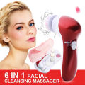 CNAIER 11 in 1 Face Massage Beauty Device Machine Facial Massager and Body Exfoliating Scrub Beauty Device Face Massager Machine Facial Machine Face Hand Foot facial Machine Electric Callous Remover & Massager Facial brush Set Pedicure Foot Care. 