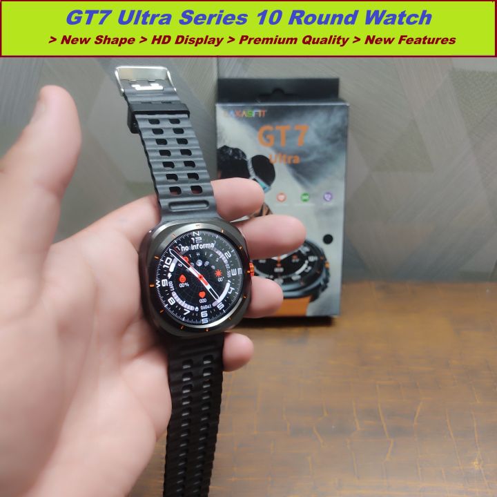 GT7 Ultra Smart Watch Series 10 Round Shape Smart Watch For Men & Women