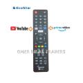 EcoStar Remote For Smart LED TV with YouTub & Netflex & Prime Video Button. 