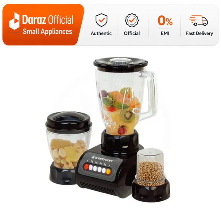 Westpoint Deluxe Blender and Grinder WF-9491 Dry Mill 3 in 1