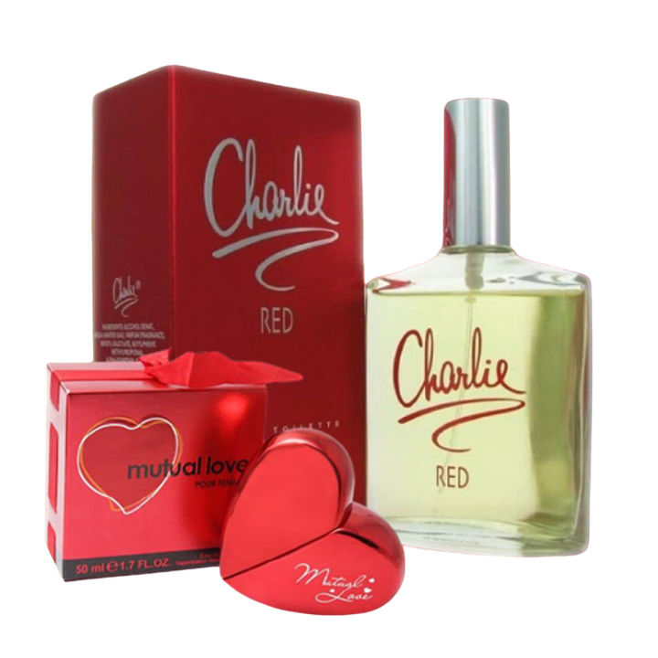 Pack Of 2 - Charl red perfume  + Mutual Love Perfume - Couple Deal - Best Gift