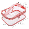 Cosmetic bag | Make up Organizer | Large Portable Pouch bag Waterproof transparent Travel Hanging multipurpose plastic Organizer Bag. 