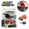 Race Speed Racing Key Power Die Cast Car - Car With Key Set - Orange. 