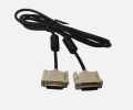 DVI Cable Male To Male 19 Pin 18+1 PC Monitor Display Video 1.5m Lead Ferrites. 
