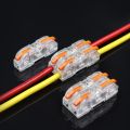 Quick Electrical Cable Splice Mini Quick Terminal Block Universal Compact Wire Connector Push-in Terminal Blocks Electrical. 