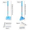 Multifunction 180° Adjustable Sponge Cleaning Brush Telescopic Double-Sided Fish Cleaning Brush Long Handle Window Algae Scraper For Aquarium. 