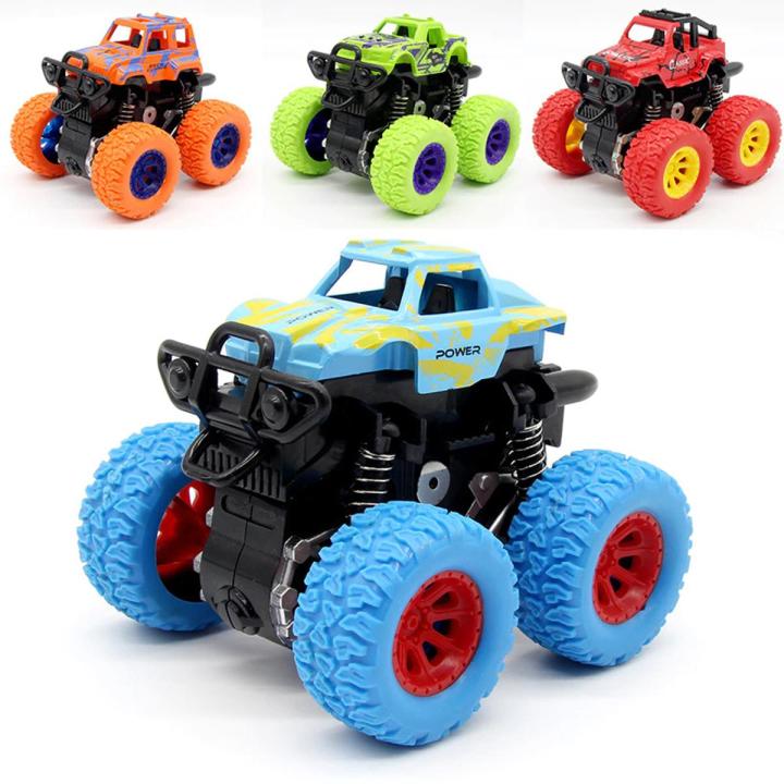 Friction Powered Monster Truck Toy For Kids and Boys - Die Cast Vehicle Toys