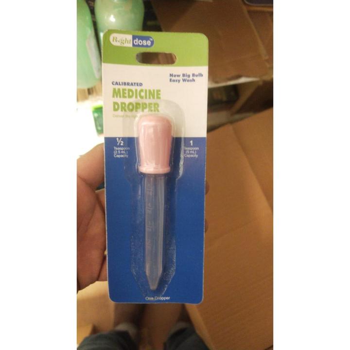 5ml Clear Plastic Pipett Dropper Blue for Baby