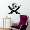 Sword of Hazrat Ali | islamic Wall Decor | Dh'l-faq'r Zulfiqar | Arabic Vinyl Wall Sticker Calligraphy Islamic Decoration Art Decal Sticker  | Handmade Calligraphy | Imam Ali | Gift for Muslim |Hz Ali. 