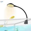 Mini Aquarium Light Clip Multipurpose 4W Fish Tank Light Fish Tank Plant Lamp for Small Fish Tank. 