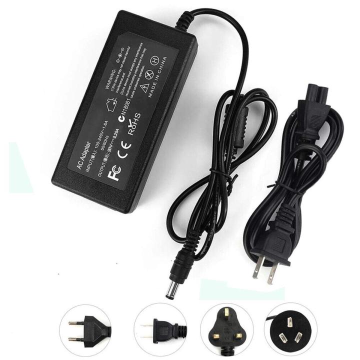 20V 3.25A Laptop Adapter Charger For Fujitsu Lifebook AH530 A512 AH512 A532 G74
