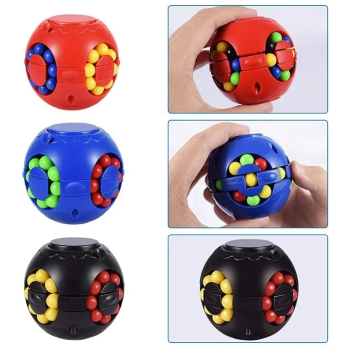 Magic%20Bean%20Rotating%20Cube%20Gyro%20Stress%20Reliever%20Fidget%20Spinner%20Toy%20-%20Image%202