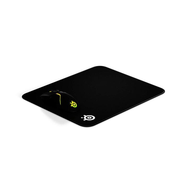 SteelSeries QcK Gaming Surface - Large Stitched Edge Cloth - Extra Durable - Optimized For Gaming Sensors