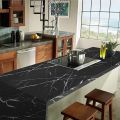 Decorating Items For Kitchen Wall Modern Marble Self-adhesive Wallpaper Kitchen Cabinet Door Desktop Furniture Refurbished Stickers Vinyl Waterproof Contact Paper Furniture Decoration Kitchen Tools And Accessories - 1Roll - Black/White. 