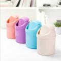 Portable Plastic Desktop Trash Garbage Cans Mini Table Trash Container Trash Bin Desk Organizer Kids Bedroom Clean Box. 