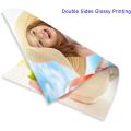 Double side Color Glossy Photo Paper, A4 size, 50 sheets, 135gsm. 