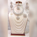 Silver Bridal Jewellery Set. 