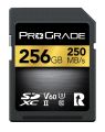 Memory Card ProGrade Digital SDXC UHS-II V60  (256GB), Gold, (Secure-Digital-Cards). 