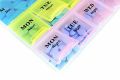 Weekly Pill Organizer, Three-Times-a-Day, Pill Case 7 Day Weekly Pill Box with Medication Reminder Pill Organizer - Morning Noon Evening Daily 21 Detachable Compartments (3x7). 