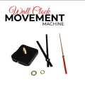 Clock Replacement Mechanism with TikTik Movement |  High-Quality DIY Wall Clock Kit with Precision Needles | Clock Machine With Hands. 