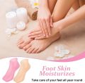 1-Pair Silicone Moisturizing Socks, Soft Silicone Socks For Cracked Feet Women And Men Foot Moisturiser Socks Foot Spa Pedicure Silicone Gel Socks For Cracked Feet Dry Skins Calluses. 