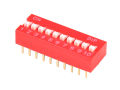 DIP Switch 10 Positions 10 Position DIP SPST DIP Switches/SIP Switches. 