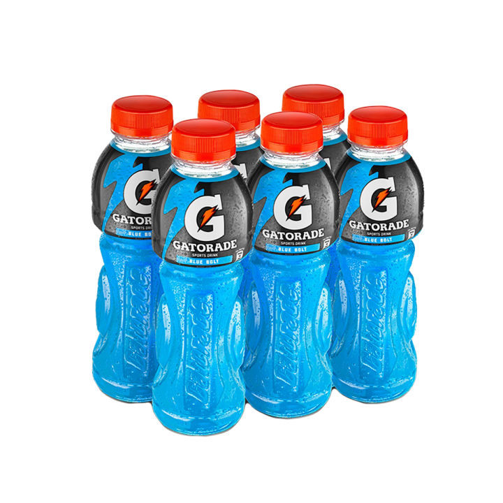 Gatorade Blue Bolt Sports Drink, 500ml - Pack of 6 Bottles