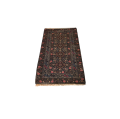 KNC-16001 - Vintage Tribal Afghan Wool Rug 41 x 66 inches- Multicolor. 