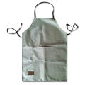 Kitchen Apron Leather / Canvas Waterproof Stylish Cooking Kitchen Apron for Women Men with Tool Pockets, Heavy-duty Grilling BBQ Aprons Professional for Kitchen and Workshop - Apron for kitchen waterproof. 