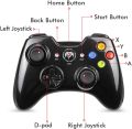 Wireless Game Controller Support PC (Windows XP/7/8/8.1/10) and PS3, Android, Vista, TV Box. 
