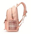 Pink Girls Backpack for School, Children bag, School bag Class 3 to 6 Cute girls bag,  School Stylish bag Cute Book bag Backpack for Girls & Women School College Students Backpack Durable Water Resistant. 