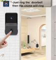Aubess Z20 Smart WIFI Doorbell Smart Home Wireless Door Bell Camera Security Video Voice Infrared Smart Video Doorbell. 