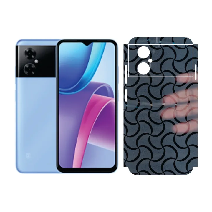 Xiaomi Redmi Note 11R Back Paper Glitter BWS GLT529 Sami-Transperent ...
