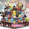Naruto Minifigures Toys kakashi Madara Minato Comic Cartoon Building Blocks Compatible Lego model. 