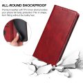 For Samsung Galaxy A41 EU Version Magnetic Closure Leather Phone Case. 