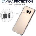 Samsung Galaxy S7 Edge Transparent Cover Soft Silicone Clear Case. 