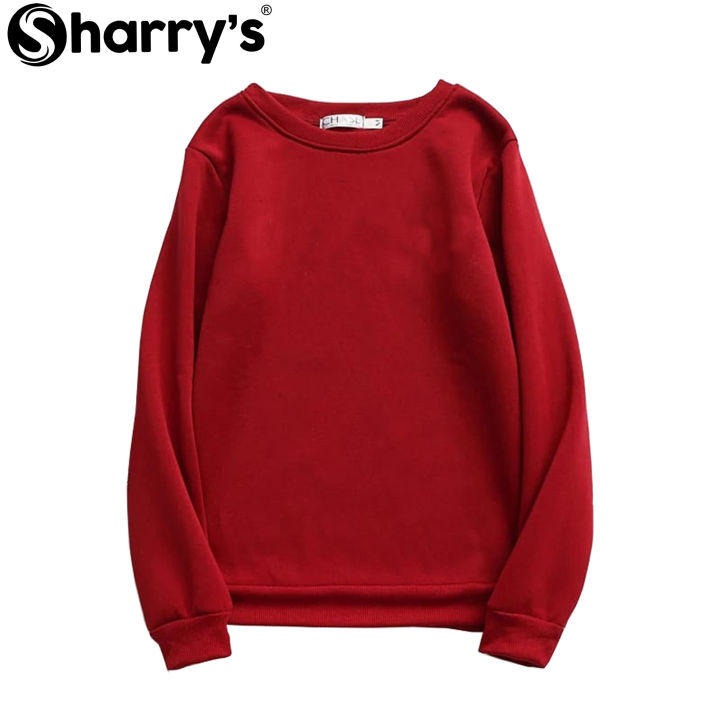 Sharrys%20Womens%20Sweatshirt%20Basic%20Plain%20Pullover%20Fleece%20Sweatshirt%20For%20Girls%20New%20arrivals%20Casual%20Winter%20Wear%20(%20Black%20)%20-%20Image%207