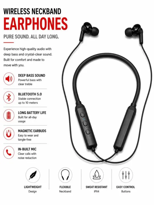 P47%20On-Ear%20Wireless%20Headphones%20-%20Dynamic%20Plastic%20Mobile%20Earphones%20with%20Microphone%20and%20Noise%20Isolation%20-%20Image%204