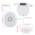 Multifunctional Vibrating Alarm Clock - Rechargeable Bed Shaker Under Pillow for Hearing Impaired, HOH, Auto Set Wireless Alarm. 