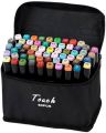 24pcs Set of Sketch Markers Copic Twin Double Headed Markers ink markers for Drawing Touch Sketch PMP 12,24,36,48,60,80. 