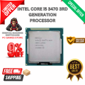 i5 3470 3rd generation Processor for Seamless Computing Performance Gaming Rendering CPU. 