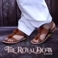 The Royal Dots Flex - Bannuwal Chappal - Camel Color. 
