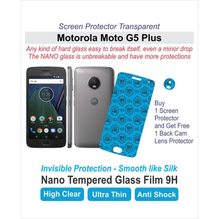 Motorola Moto G5 Plus - Screen protector - Best material - Nano Glass
