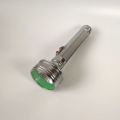 Kaida tiger head brand KD500 nostalgic iron iron three-section No. 1 battery old-fashioned flashlight. 